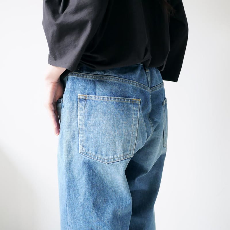 HARVESTY ハーベスティ｜BIG DENIM コットンビッグデニムパンツ