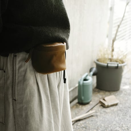 DEER LEATHER WAISTBAG S