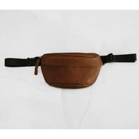 DEER LEATHER WAISTBAG M