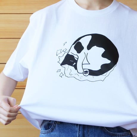 丸まってるレッツ　Tシャツ