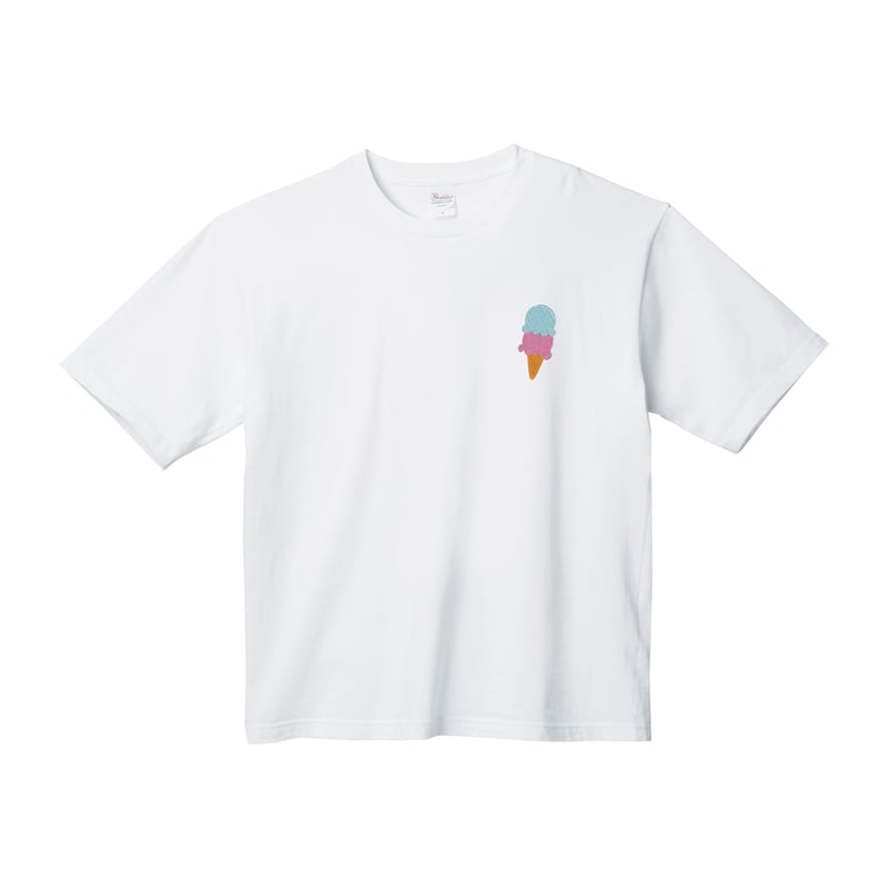 アイス Tシャツ(ビッグシルエット) | nadeyo アイス Tシャツ(ビッグシルエット) | nadeyo