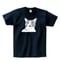 フレーメン猫　Tシャツ【ネイビー】