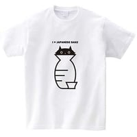 猫とっくり　Tシャツ