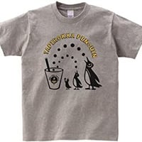 タピろッかペンギン　Ｔシャツ【杢グレー】