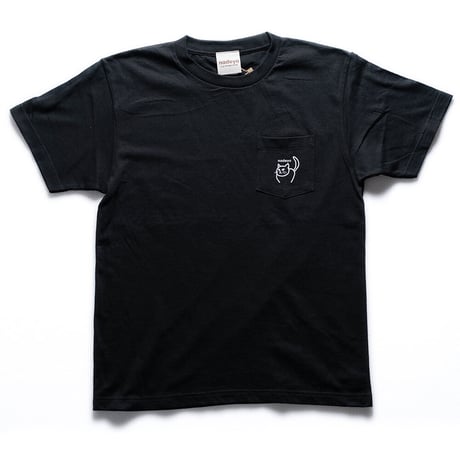 ポケットネコ　Tシャツ