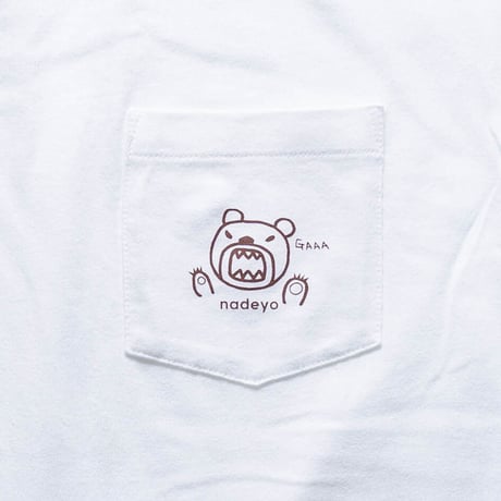 ポケットクマ　Tシャツ