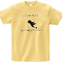 Icanfiy!!　Ｔシャツ【ライトイエロー】