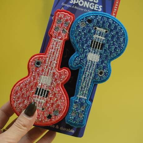 Guitar Scrub Sponges