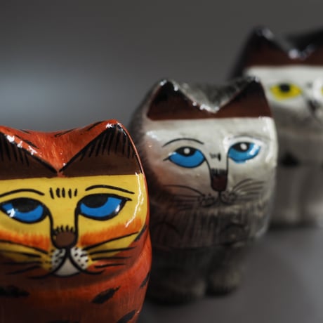 Papier Mache Standing Cat