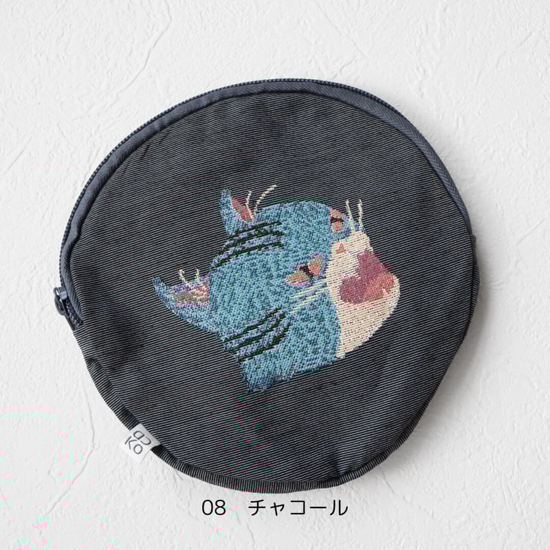 鳴きマネ ゴブラン 丸ポーチ | TOCA by lifart online