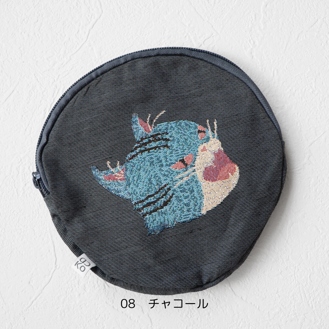 鳴きマネ ゴブラン 丸ポーチ | TOCA by lifart online