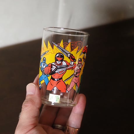東映”未来戦隊タイムレンジャー”Glass