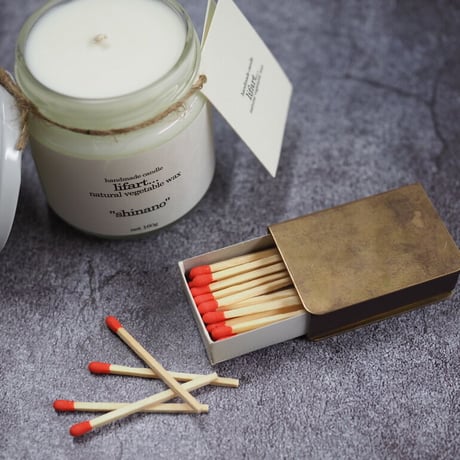 BRASS  MATCH CASE