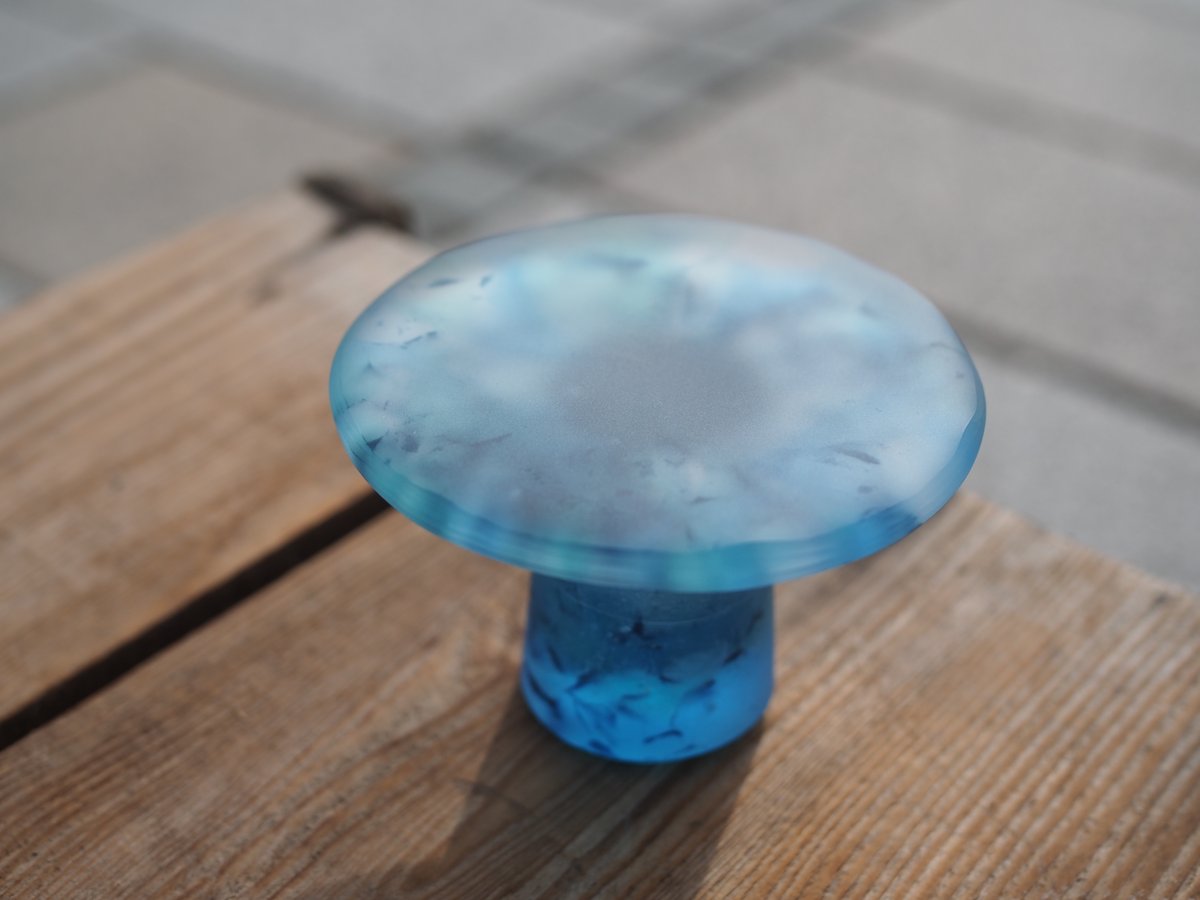 glass compote 
