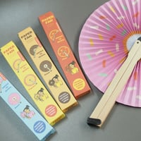 Food Paper Fans
