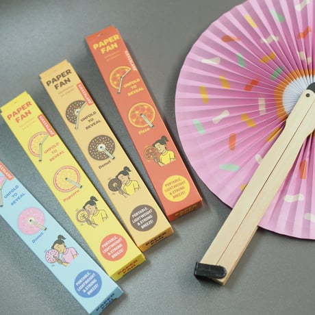 Food Paper Fans