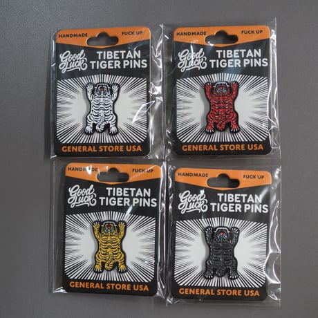 TIBETAN TIGER PINS