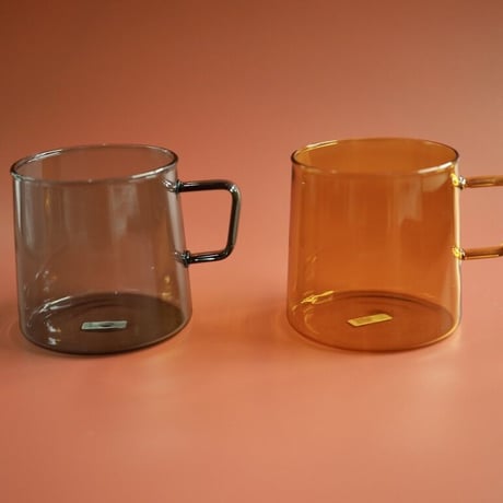 Skøn glass mug "square"