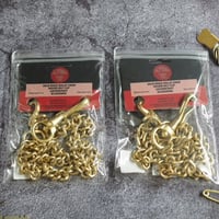 SOLID BRASS WALLET CHAIN