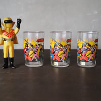 東映”未来戦隊タイムレンジャー”Glass