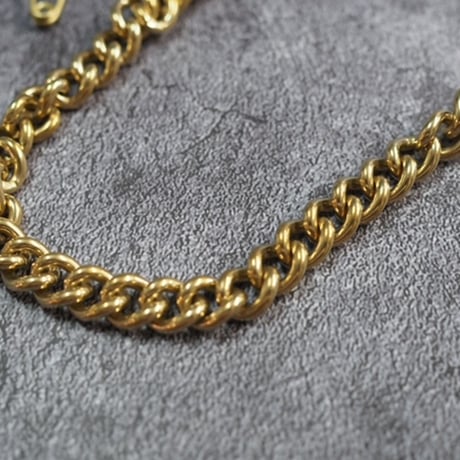 SOLID BRASS WALLET CHAIN