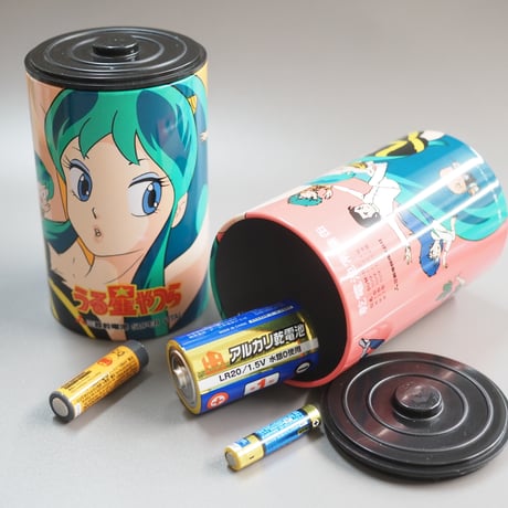 うる星やつら 乾電池備蓄缶