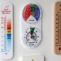 Twin Mini Dial Hygro Thermometer