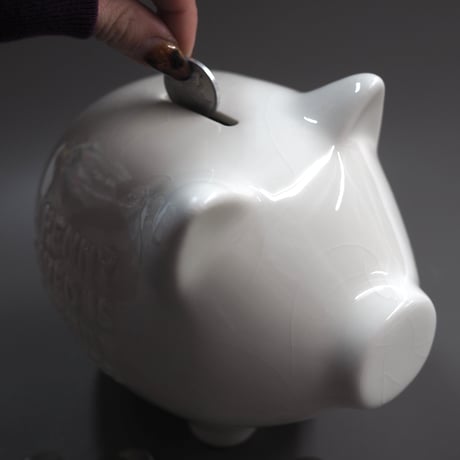 Crackle Piggy Bank