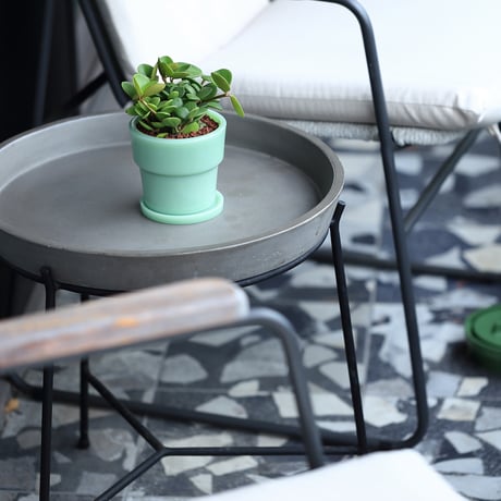 Milk Glass Planter Pot3