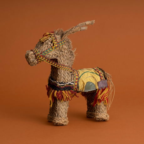 BURRO ESPARTO ADORNADO