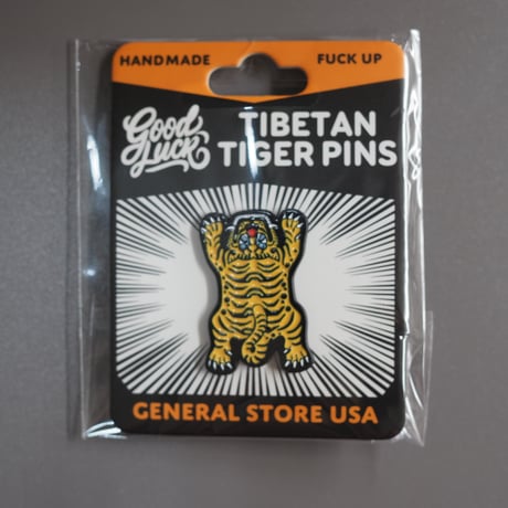 TIBETAN TIGER PINS