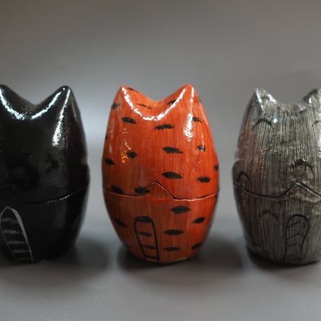 Papier Mache Standing Cat