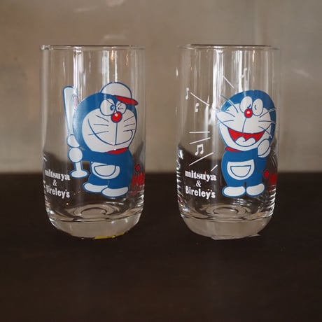 三ツ矢＆バヤリース”ドラえもん”Glass