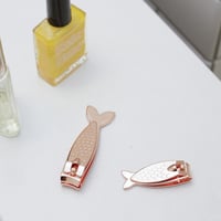 Copper Big Fish, Little Fish Nail Clippers Set