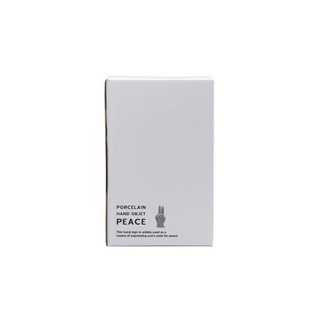 Porcelain Hand Objet “Peace”