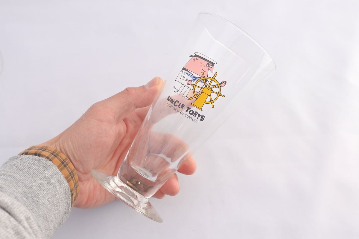 柳原良平「UNCLE TORYS pilsner glass」 | TOCA by lifar