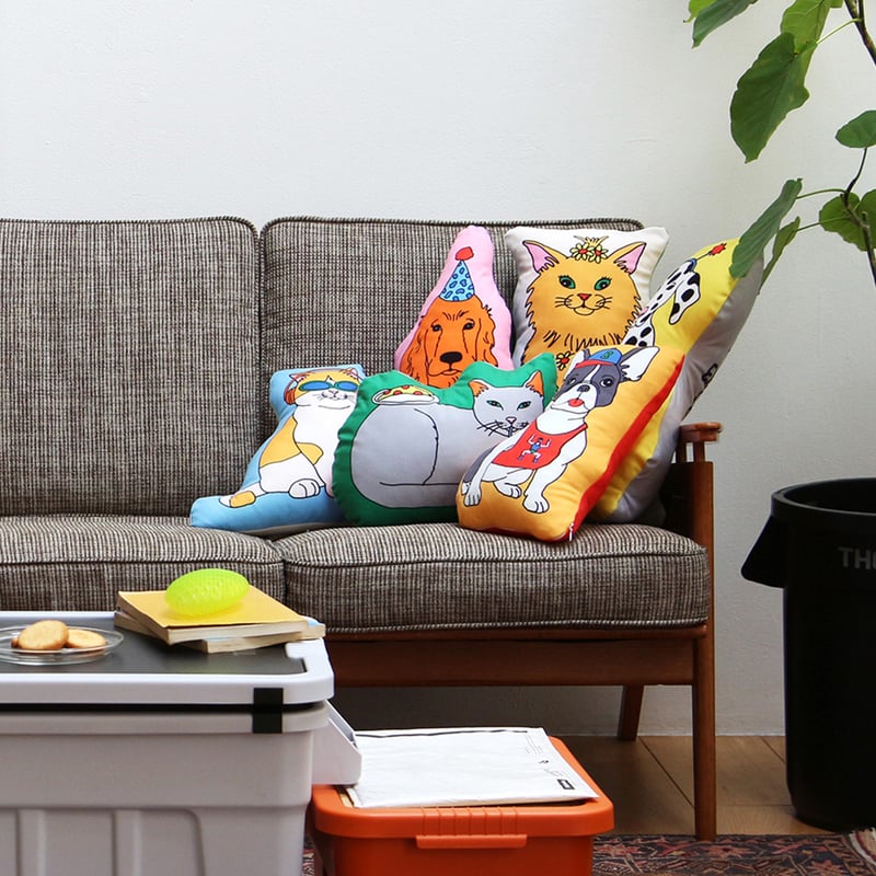 TETSUYAクッション The Enjoy C&D Club Cushion | TOCA by lifart