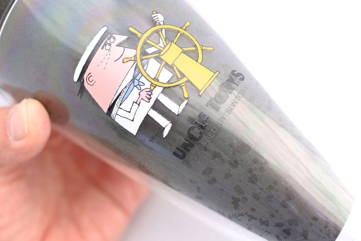 柳原良平「UNCLE TORYS pilsner glass」 | TOCA by lifar