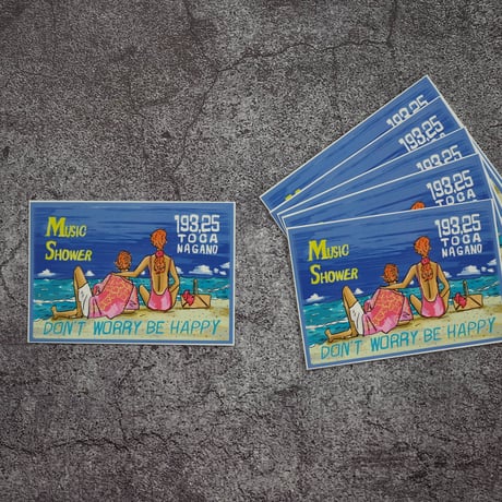 TOCA vacation sticker