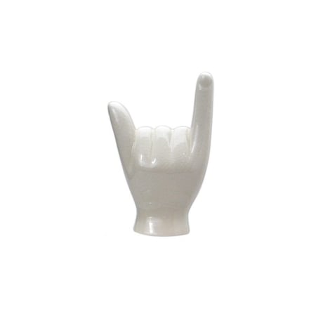 Porcelain Hand Objet “Hang Loose”