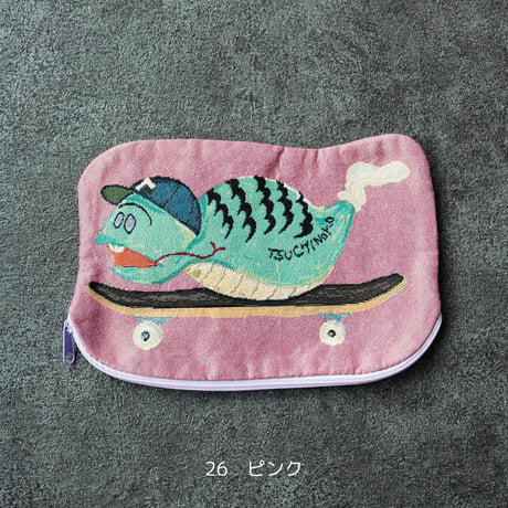PLAYFUL UMA ゴブラン ダイカットポーチ
