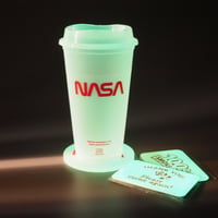 NASA 16oz TUMBLER - GLOW IN THE DARK