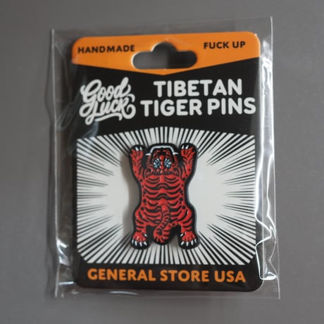 TIBETAN TIGER PINS
