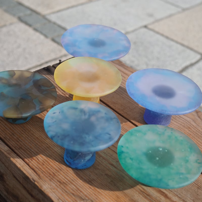 glass compote 