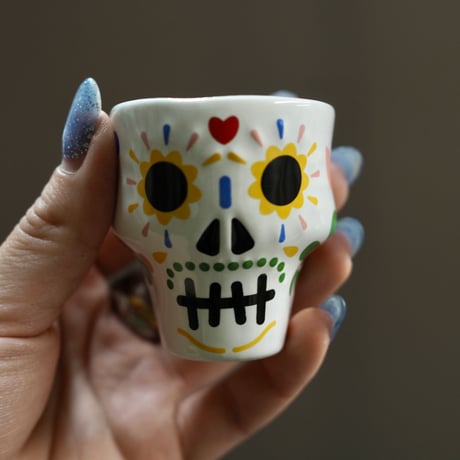 Sugar Skull Shot Glasses