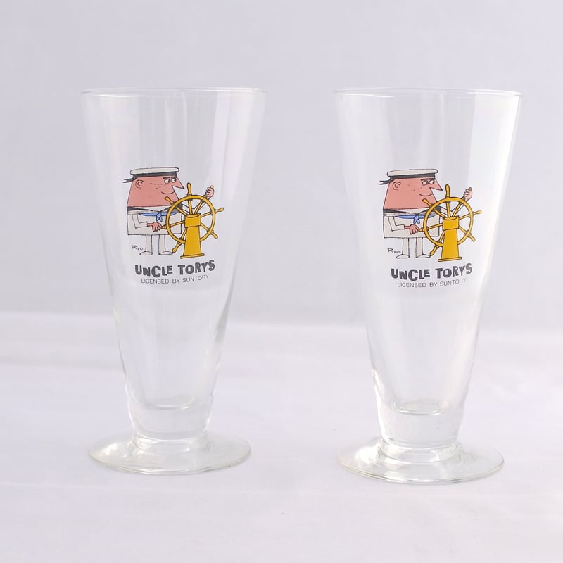 柳原良平「UNCLE TORYS pilsner glass」 | TOCA by lifar