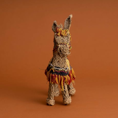 BURRO ESPARTO ADORNADO