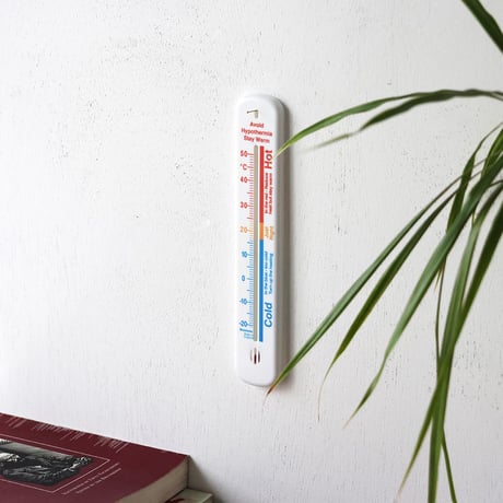 Plastic Wall Thermometer 215mm Comfort
