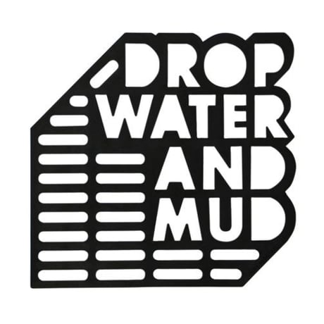 Rubber Mat “Drop water and mud”