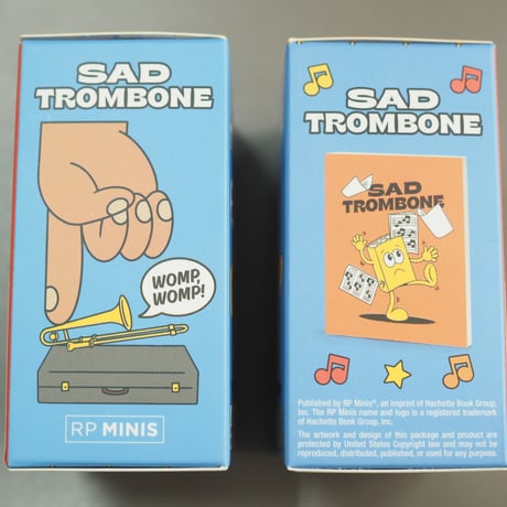 Toy & Book "Sad Trombone"